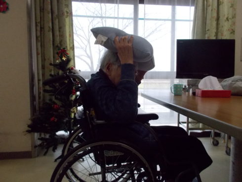 シェイクアウトえひめ訓練の様子