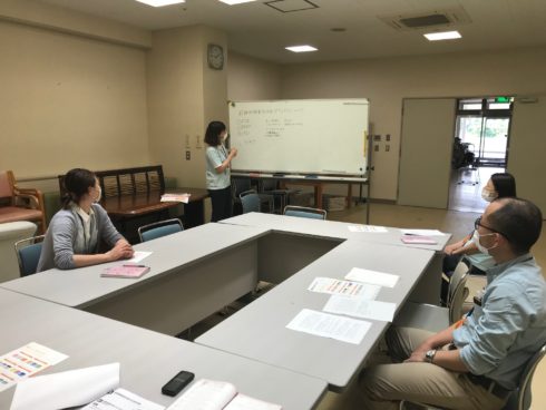 居宅定例会の様子